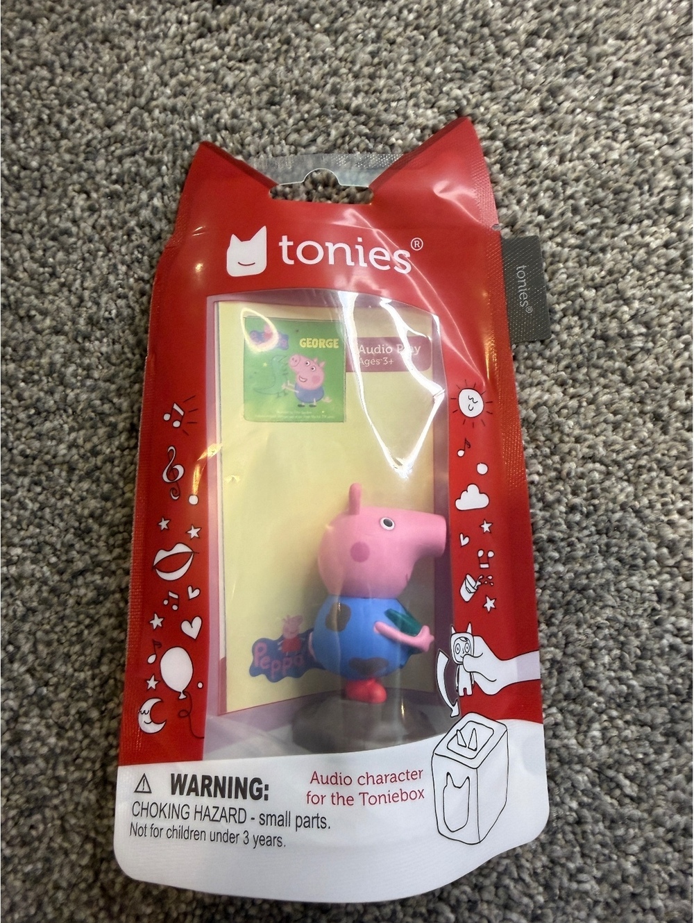 Tonies Peppa Pig George Audio Character for Toniebox